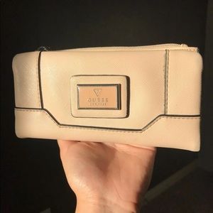 GUESS pink wallet.